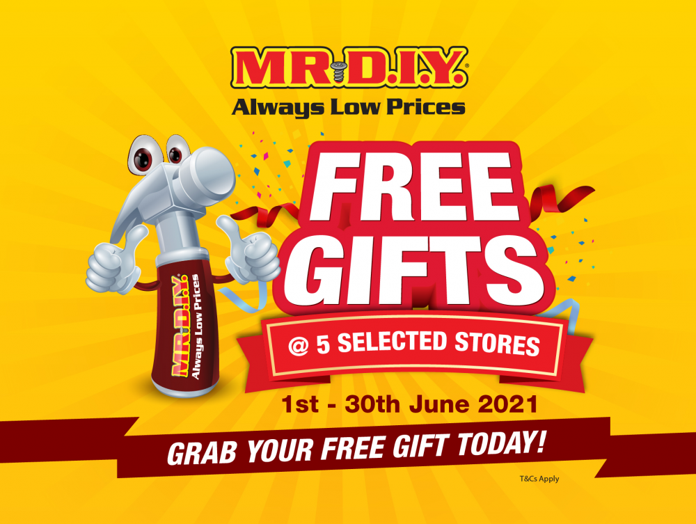 MR DIY Selected Stores GWP June 2021 Mr D I Y Group M Berhad