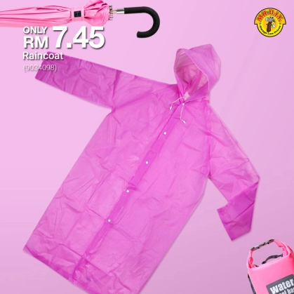 Raincoat store mr diy