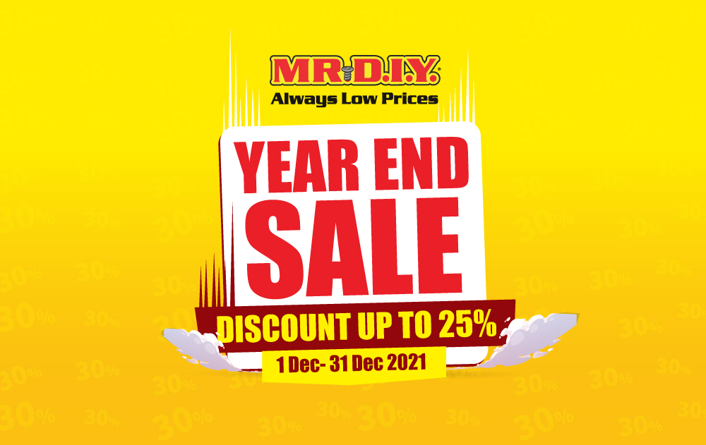 MR.DIY Year End Sale 2021 (Brunei) | MR.DIY